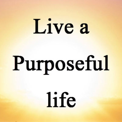 LIFE BY DESIGN:  2020 WORD OF THE YEAR……….”PURPOSEFUL”!