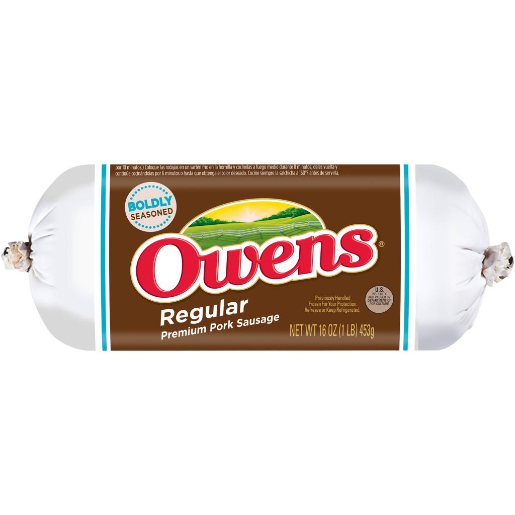 OWENS REGULAR SAUSAGE FOR EGG MUFFINS AND FRITTATA