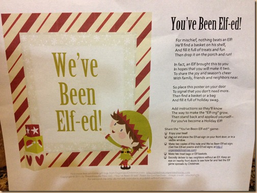 WE’VE BEEN ELFED!!! An Unexpected Christmas Game!