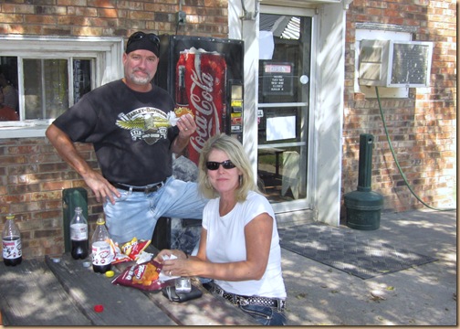 Hubby and I At The Herdburger