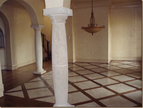 Marble and Wood Floors