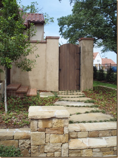 Large Stone Steps Leading To Outdoor Shower