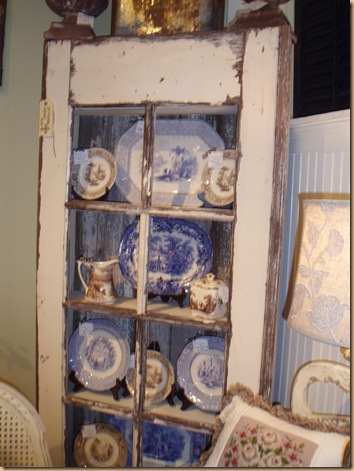 Distressed Corner Cabinet