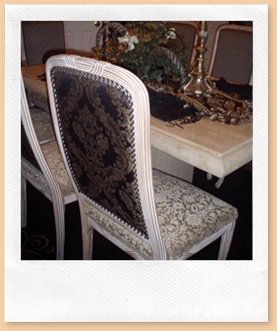 Dining Chair - Three Fabrics