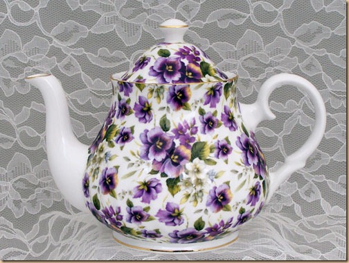 Pansy Chintz Bone China from England