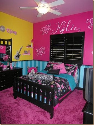 teen-bedroom-decor-girls-bedroom-rockstar