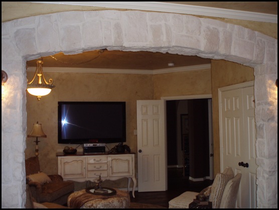 View of the sitting area from the master bedroom