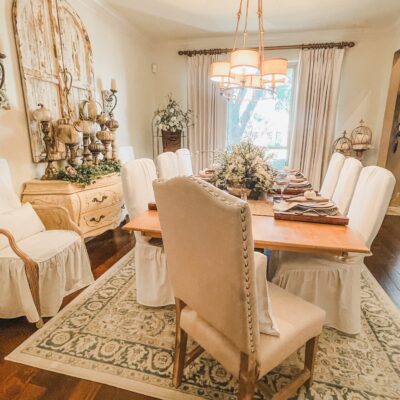 How To Create A Beautiful Thanksgiving Dining Room